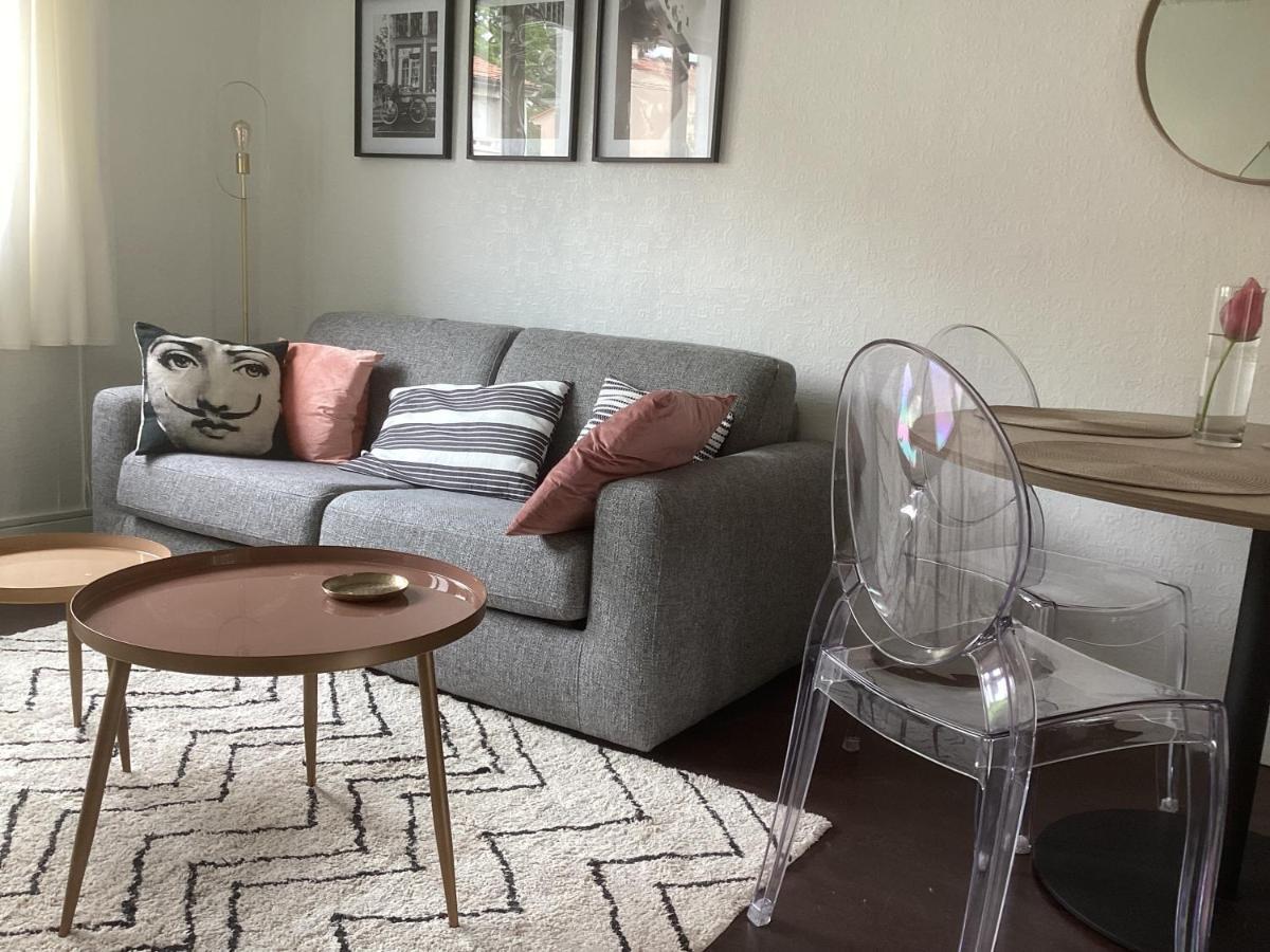50 M2 T2 Au Calme, Lumineux, Confortable, Cosy, Climatise, Privatif Avec Parking Gratuit Et Terrasse تولوز المظهر الخارجي الصورة